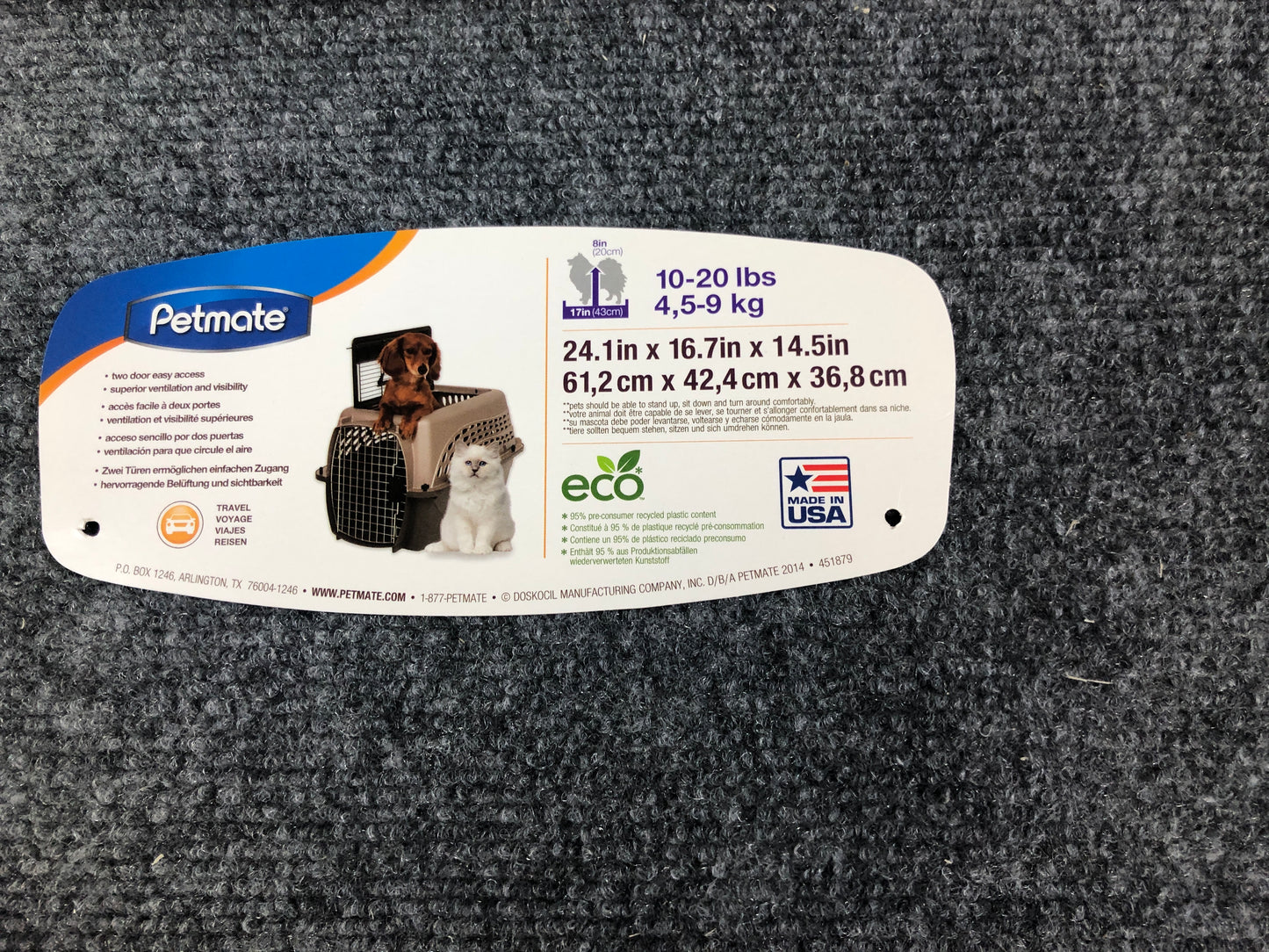 6330 Pet Carrier - Medium